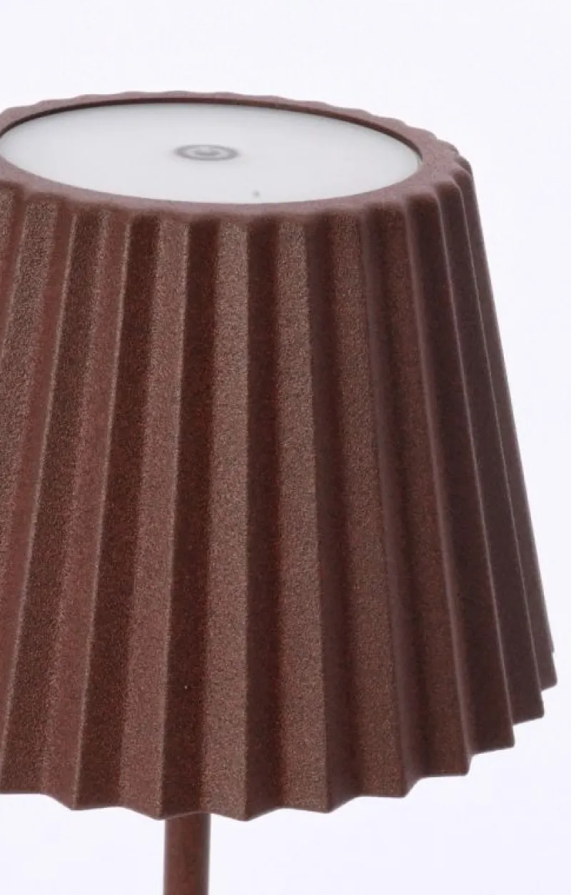 Outlet Bizzotto LAMPADA TAV. LED ARTIKA MARRONE H36