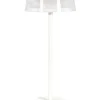 Discount Bizzotto LAMPADA TAV. LED CARAL BIANCO H36,5