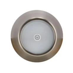 Discount Bizzotto LAMPADA TAV. LED ETNA ARGENTO H38