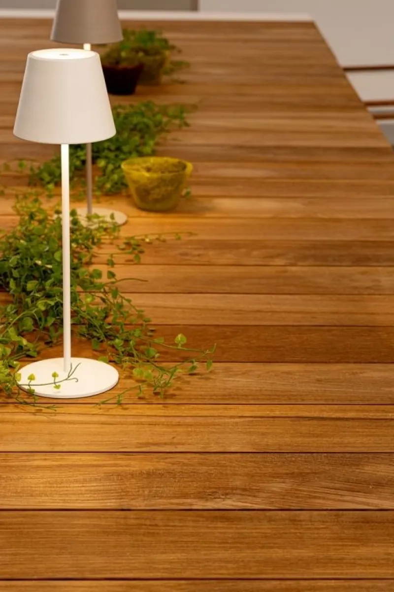 Sale Bizzotto LAMPADA TAV. LED ETNA BIANCO H38