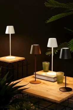 Sale Bizzotto LAMPADA TAV. LED MULTICO ETNA BIANC H38