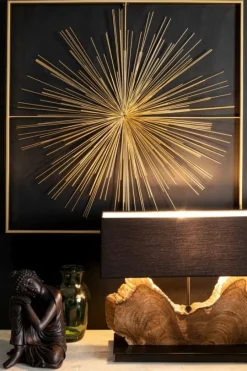 Outlet Bizzotto LAMPADA TAV. NAGA NERO H55