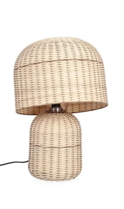 Outlet Bizzotto LAMPADA TAV. SIKKIM RATTAN H61