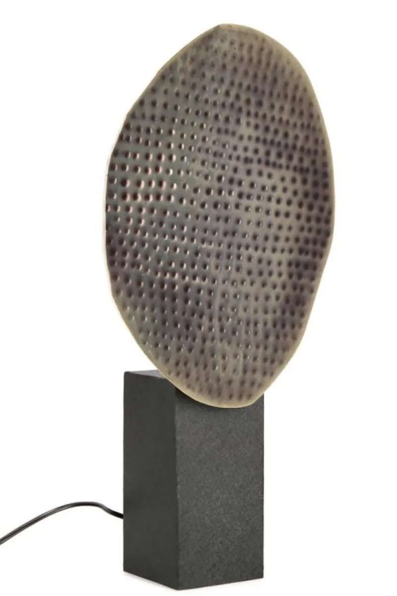 Clearance Bizzotto LAMPADA TAVOLO NEEV NERO H57