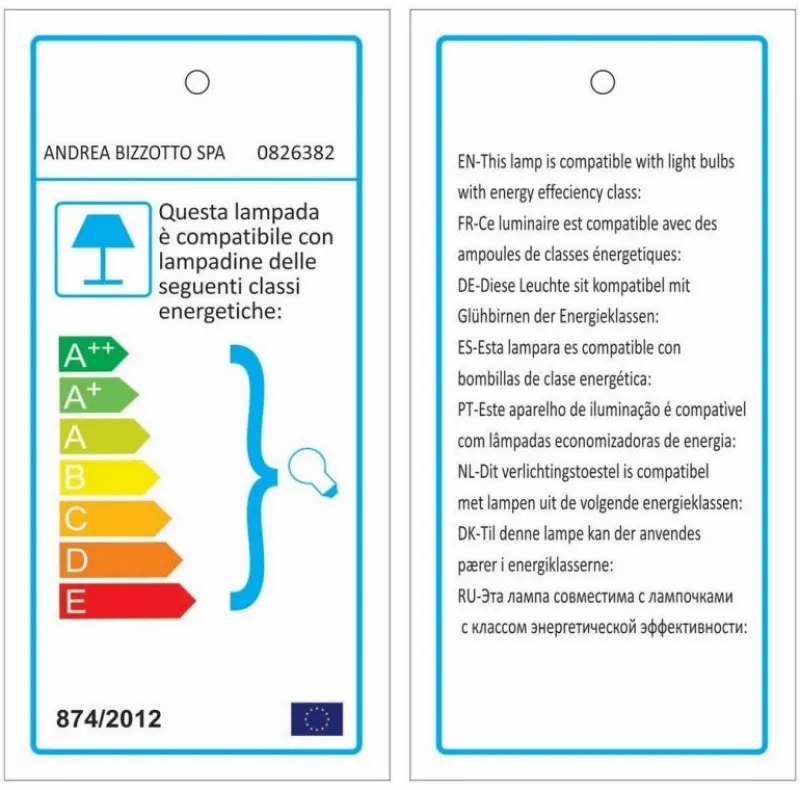 Online Bizzotto LAMPADARIO AMISH LONG BRASS