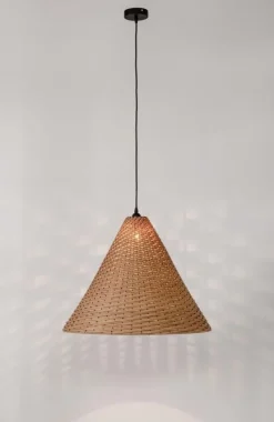 New Bizzotto LAMPADARIO GABON MARRONE H46,5