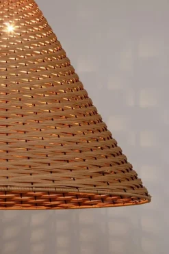 New Bizzotto LAMPADARIO GABON MARRONE H46,5