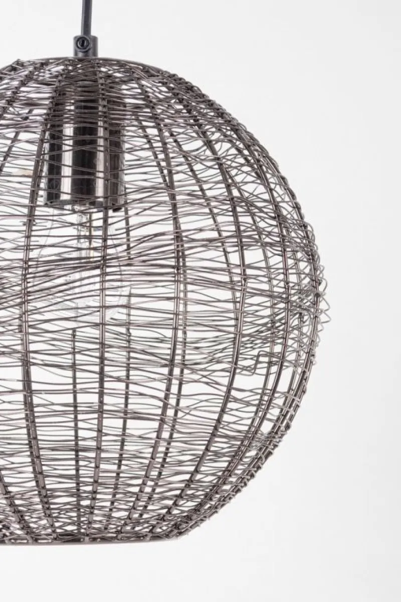 Online Bizzotto LAMPADARIO INAY TONDO NERO D25