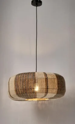 Bizzotto LAMPADARIO MALI BEIGE GRIGIO MARR D50,5