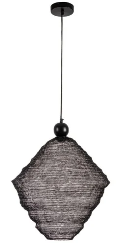 Outlet Bizzotto LAMPADARIO ODISSA ROMBO NERO D58