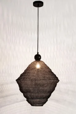 Outlet Bizzotto LAMPADARIO ODISSA ROMBO NERO D58