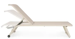 Clearance Bizzotto LETTINO C-RUOTE TAYLOR WHISPER