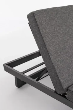 Discount Bizzotto LETTINO DOPPIO IN ALLUMINIO ANTRACITE WG21 - INFINITY