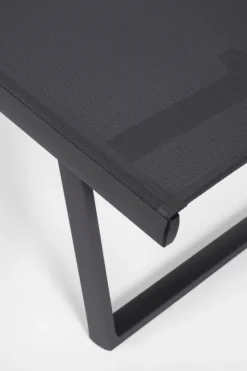 Best Bizzotto LETTINO IN ALLUMINIO CON RUOTE ANTRACITE - TAYLOR