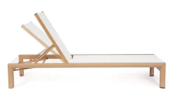 Bizzotto LETTINO SKIPPER NEW C-RUOTE NAT/BIANCO