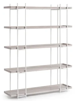 Outlet Bizzotto LIBRERIA IN ACCIAIO - LAUREL