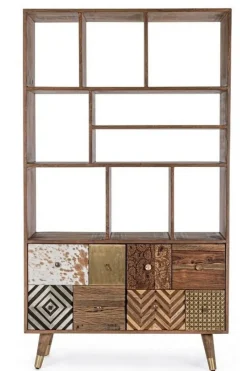 Outlet Bizzotto LIBRERIA IN LEGNO - DHAVAL