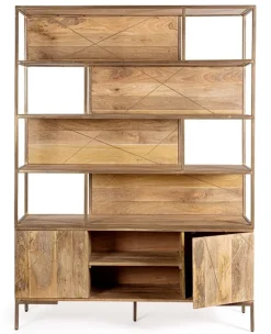 Outlet Bizzotto LIBRERIA IN LEGNO - JAIDEV