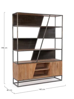 Clearance Bizzotto LIBRERIA IN LEGNO - JANAK