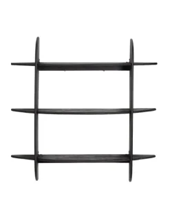 Outlet Bizzotto MENSOLA 3P WESTWOOD NERO