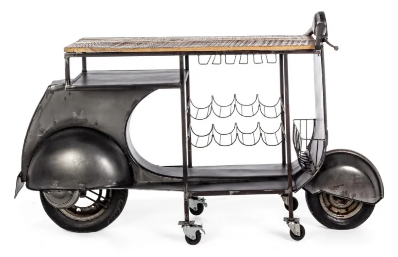 Best Bizzotto MOBILE BAR IN METALLO - VESPA REPLICA