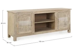 New Bizzotto MOBILE BASSO IN LEGNO - MAYRA