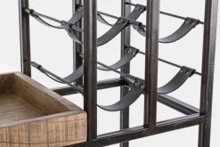 Online Bizzotto MOBILE PORTABOTTIGLIE IN ACCIAIO - ELMER