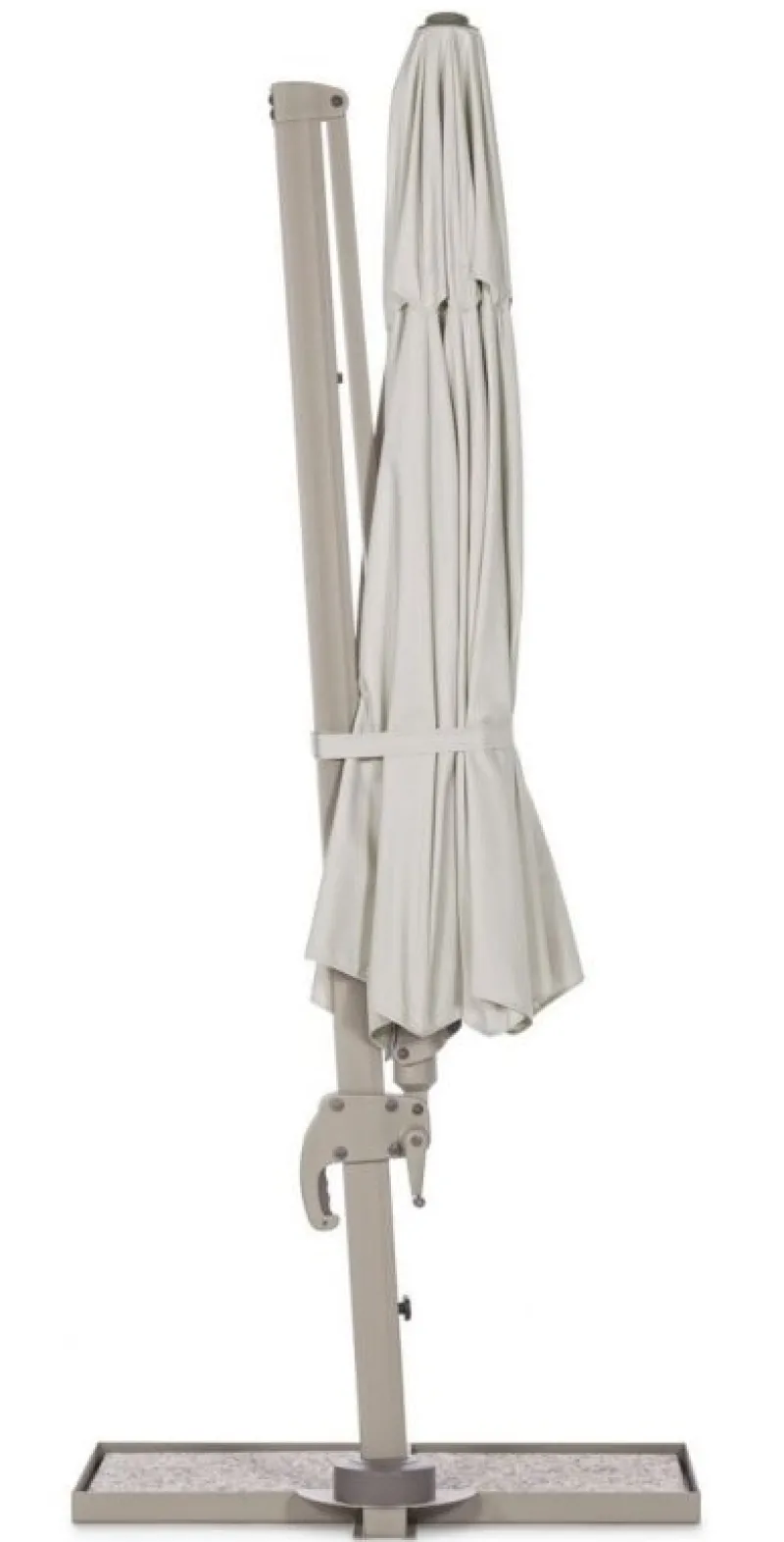 Discount Bizzotto OMBRELLONE BRACCIO IN ALLUMINIO SABBIA - ORLAND