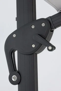 Hot Bizzotto OMBRELLONE BRACCIO IN ALLUMINIO 3X3 ANTRACITE - INES