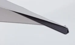 New Bizzotto OMBRELLONE BRACCIO IN ALLUMINIO 3X4 ANTRACITE - INES