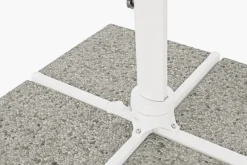 New Bizzotto OMBRELLONE BRACCIO IN ALLUMINIO 3X4 BIANCO - EDEN