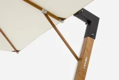 Best Bizzotto OMBRELLONE BRACCIO IN LEGNO 3X4 ECRU - CAPUA