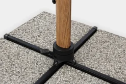 Outlet Bizzotto OMBRELLONE IN ALLUMINIO 3X4 BEIGE - ORION