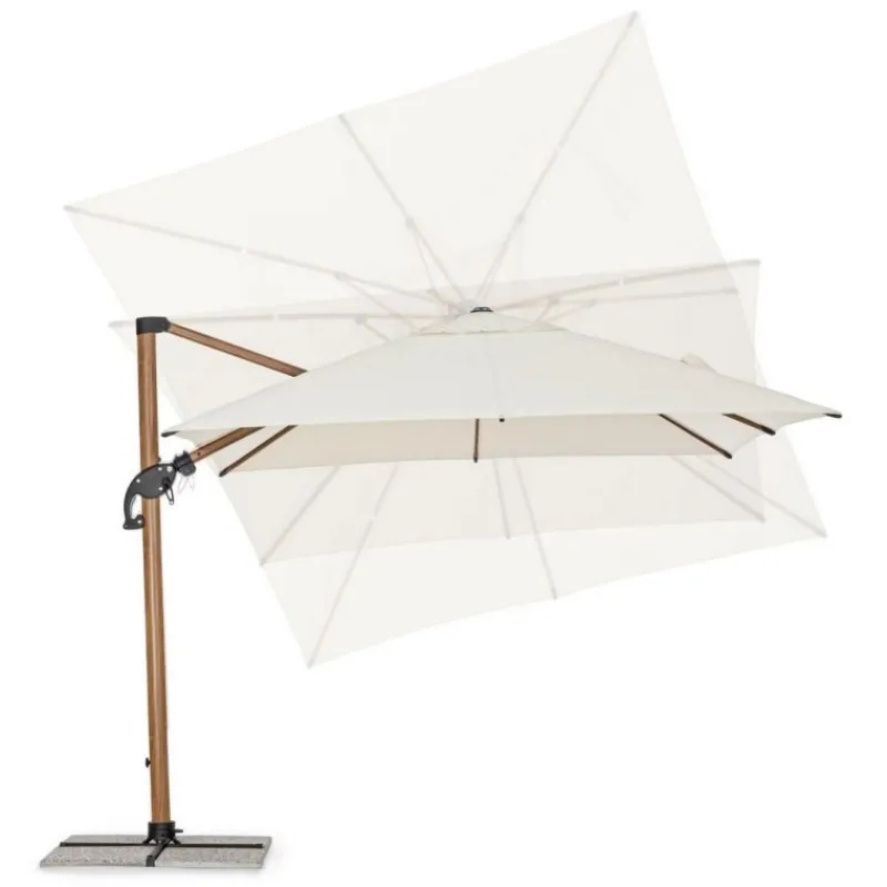 Online Bizzotto OMBRELLONE IN ALLUMINIO 3X3 BEIGE - ORION