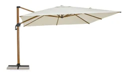 Outlet Bizzotto OMBRELLONE IN ALLUMINIO 4X4 BEIGE - ORION