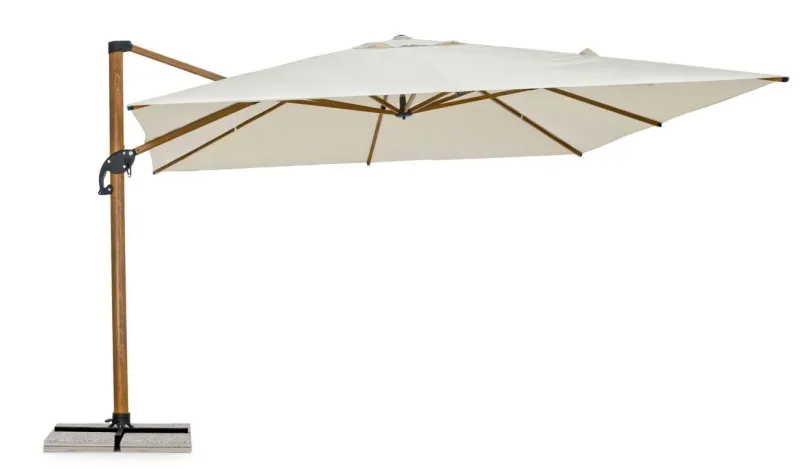Outlet Bizzotto OMBRELLONE IN ALLUMINIO 4X4 BEIGE - ORION