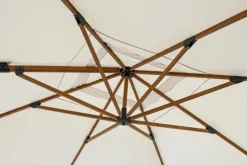 Outlet Bizzotto OMBRELLONE IN ALLUMINIO 4X4 BEIGE - ORION