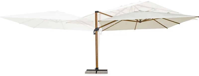 Outlet Bizzotto OMBRELLONE IN ALLUMINIO 4X4 BEIGE - ORION