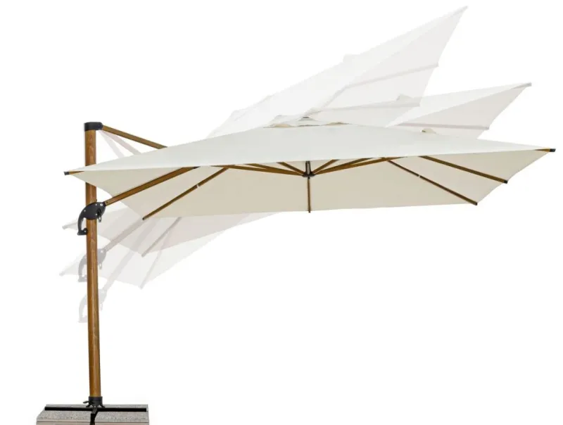 Outlet Bizzotto OMBRELLONE IN ALLUMINIO 4X4 BEIGE - ORION