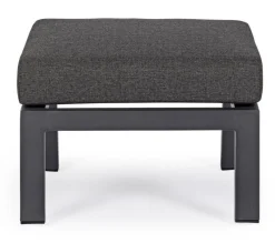 Hot Bizzotto OTTOMAN IN ALLUMINIO ANTRACITE JX55 - KLEDI