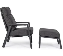 Hot Bizzotto OTTOMAN IN ALLUMINIO ANTRACITE JX55 - KLEDI