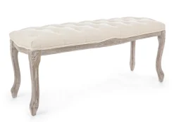 Online Bizzotto PANCA IN TESSUTO NATURALE - MATHILDE