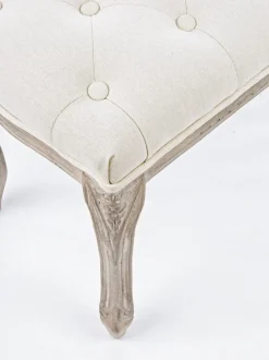 Online Bizzotto PANCA IN TESSUTO NATURALE - MATHILDE