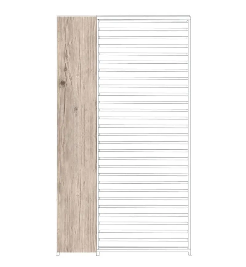 Clearance Bizzotto PANNELLO VERTICALE PERGOLA OCEAN RUSTIC