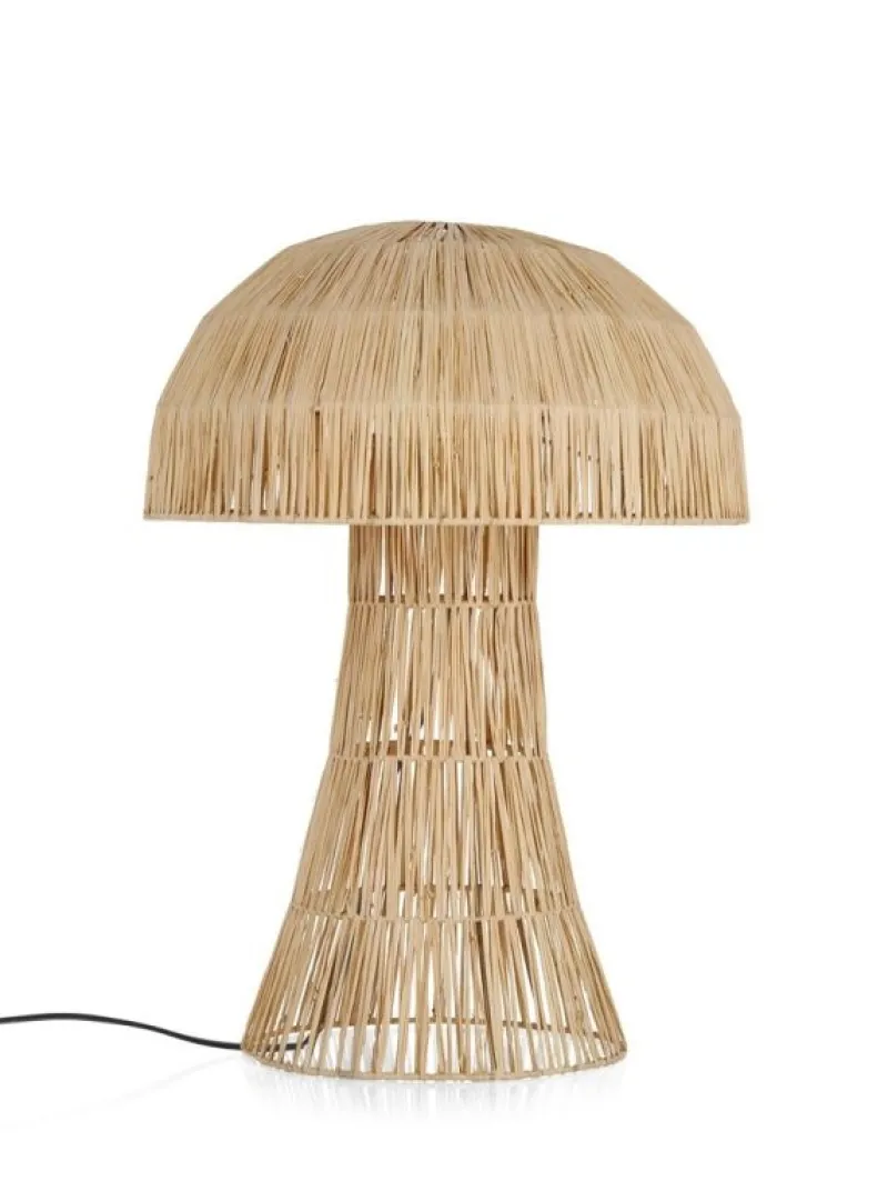 Online Bizzotto PARALUME LAMPADA TAV. BAGAN NATURALE H54