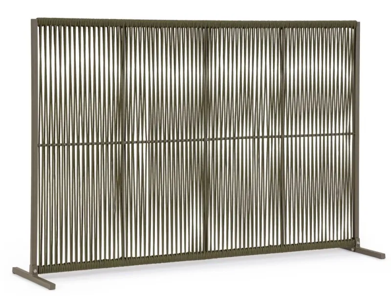 Outlet Bizzotto PARAVENTO PAXSON 180X120 OLIV QS24