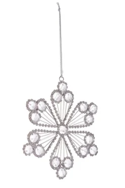 Online Bizzotto PENDAGLIO BEAD FIOCCO NEVE 6P ARG 15X15