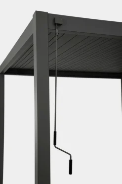 Outlet Bizzotto PERGOLA OCEAN 3.6X7.2 ANTRACITE