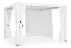 Outlet Bizzotto PERGOLA OCEAN 3X4 BIANCO