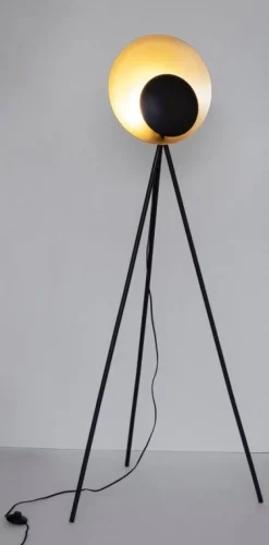 Discount Bizzotto PIANTANA DESIGN TREPPIEDE NERO-ORO H156